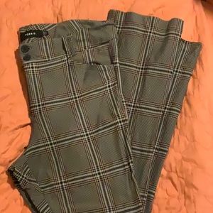 Patterned Ponte Fabric dress pant